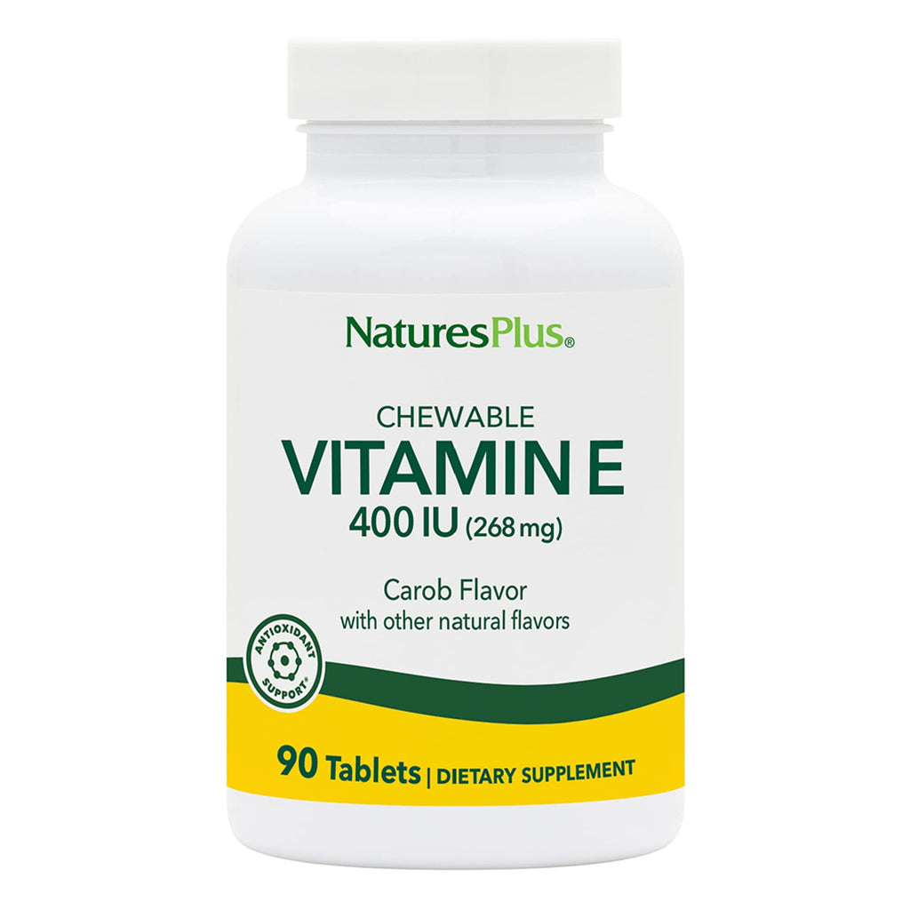 NaturesPlus Vitamin E 400 IU Chewables - 90 Tablets