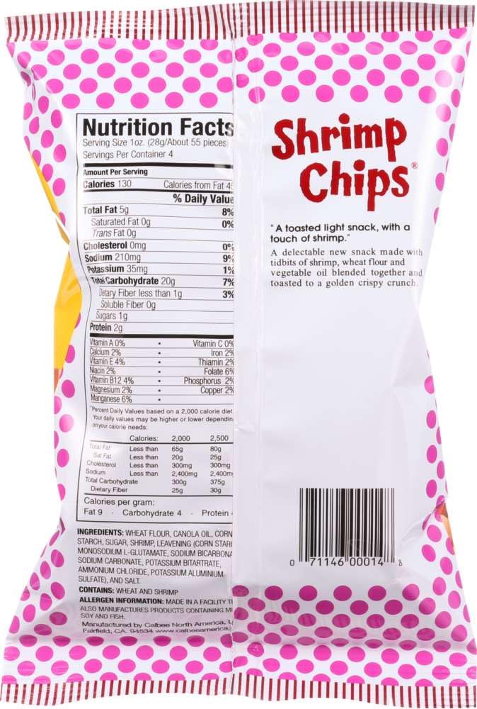 Calbee Shrimp Flavored Baked Chips - 4 oz (Pack of 2) - image 3