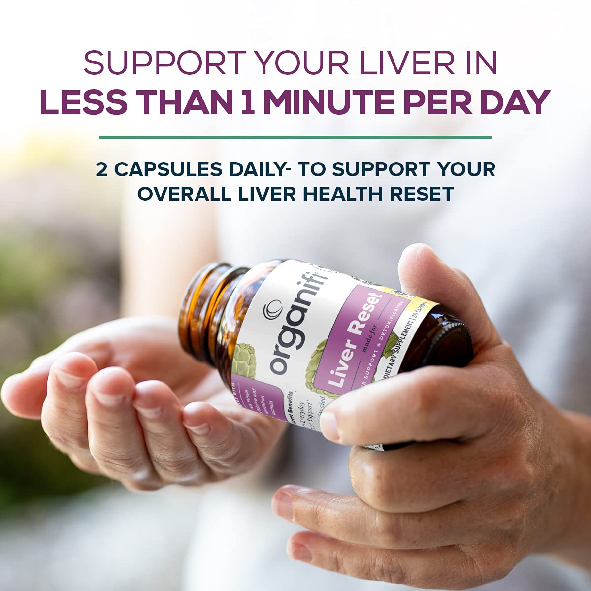 Organifi Liver Reset Capsules for Liver Support - 30 Capsules - image 6