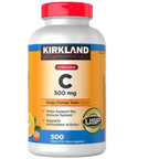 Kirkland Signature Chewable Vitamin C 500 mg - 500 Tablets