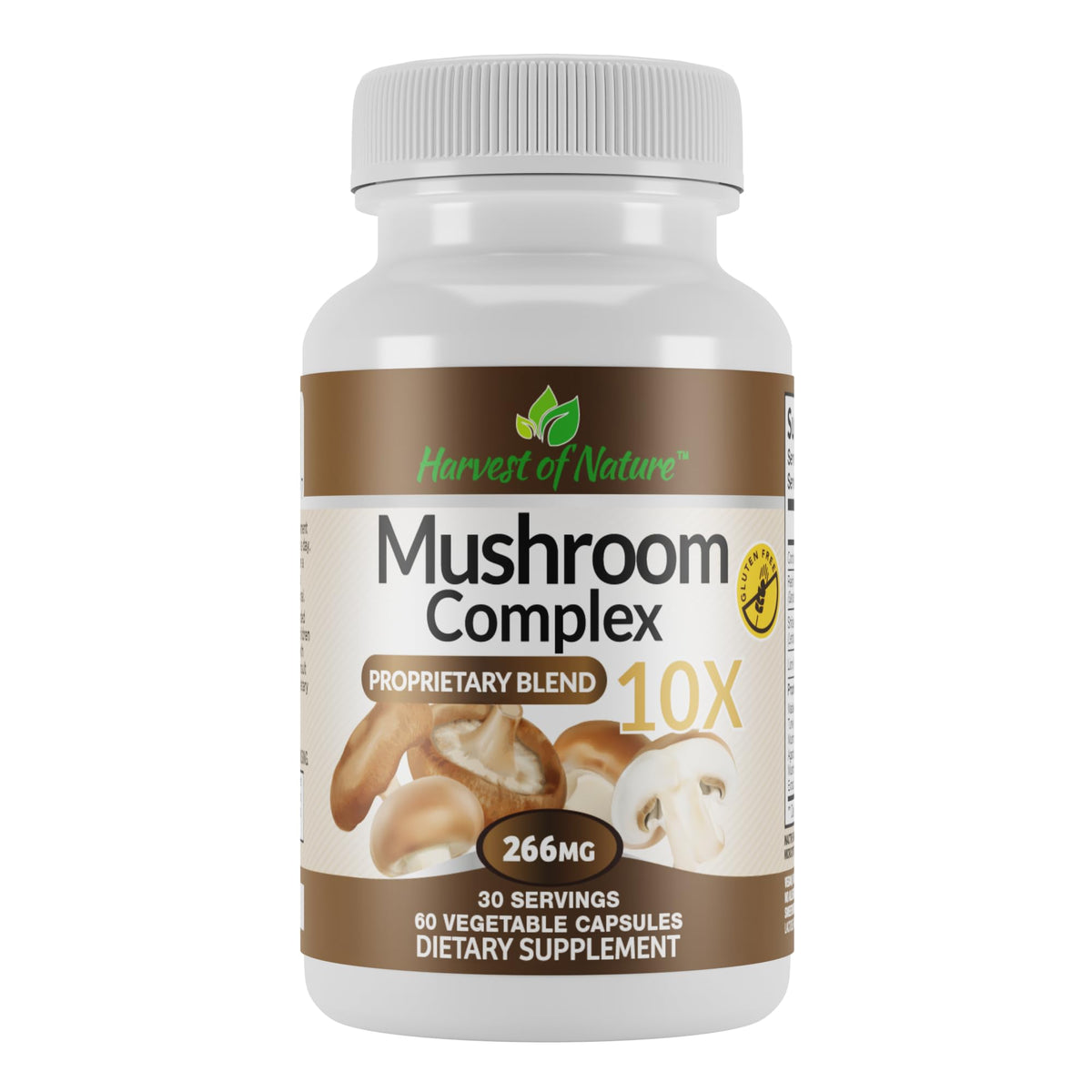 Harvest of Nature Mushroom Complex - 60 Capsules