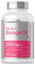 Horbäach Borage Oil 2000 mg GLA - 120 Softgels
