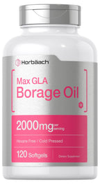 Horbäach Borage Oil 2000 mg GLA - 120 Softgels