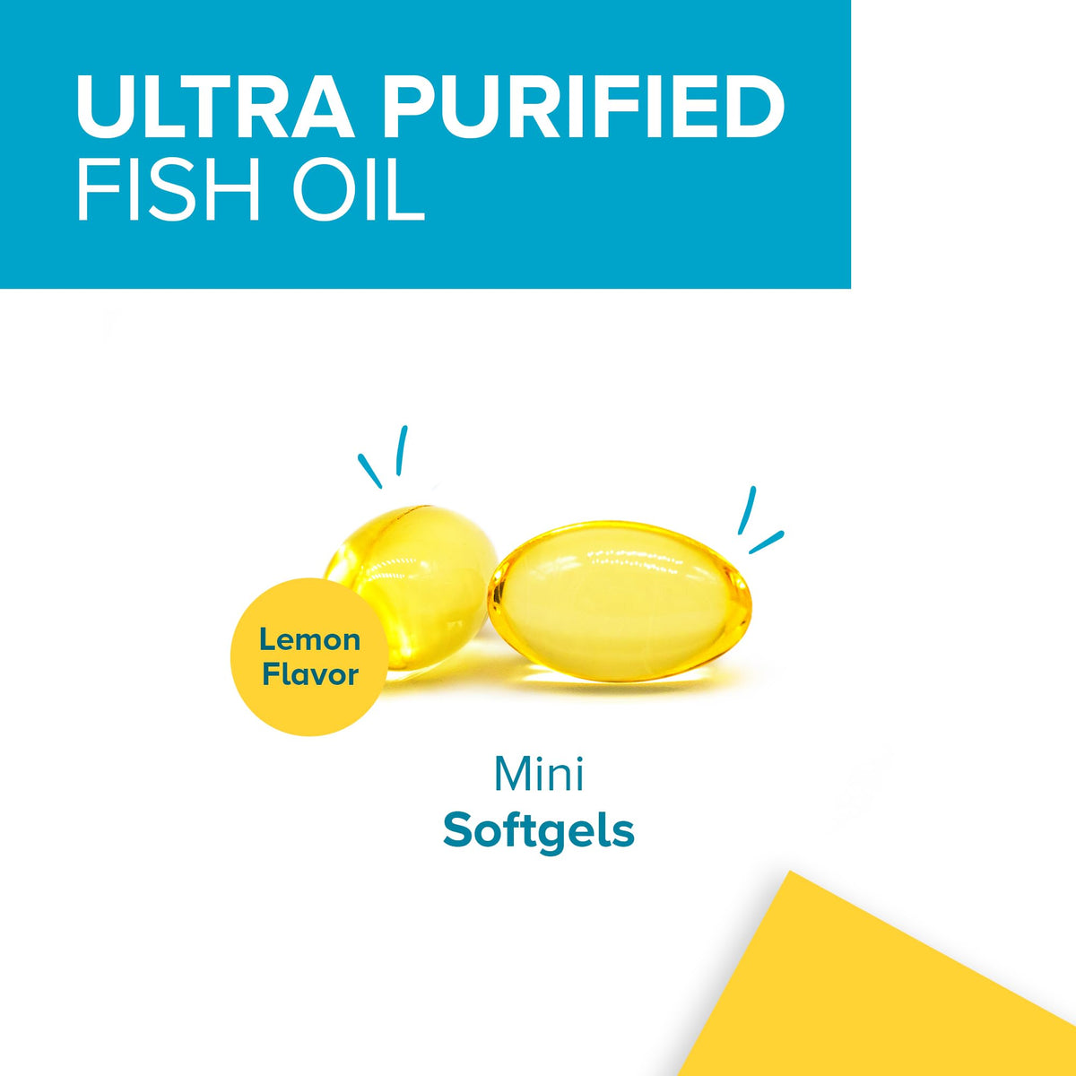 Qunol Ultra Omega-3 Fish Oil Mini Softgels 1000mg - 180 Count - image 3
