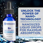 Nanoceutical Solutions Nano Melatonin Liquid Drops for Sleep - 30 Servings - image 4