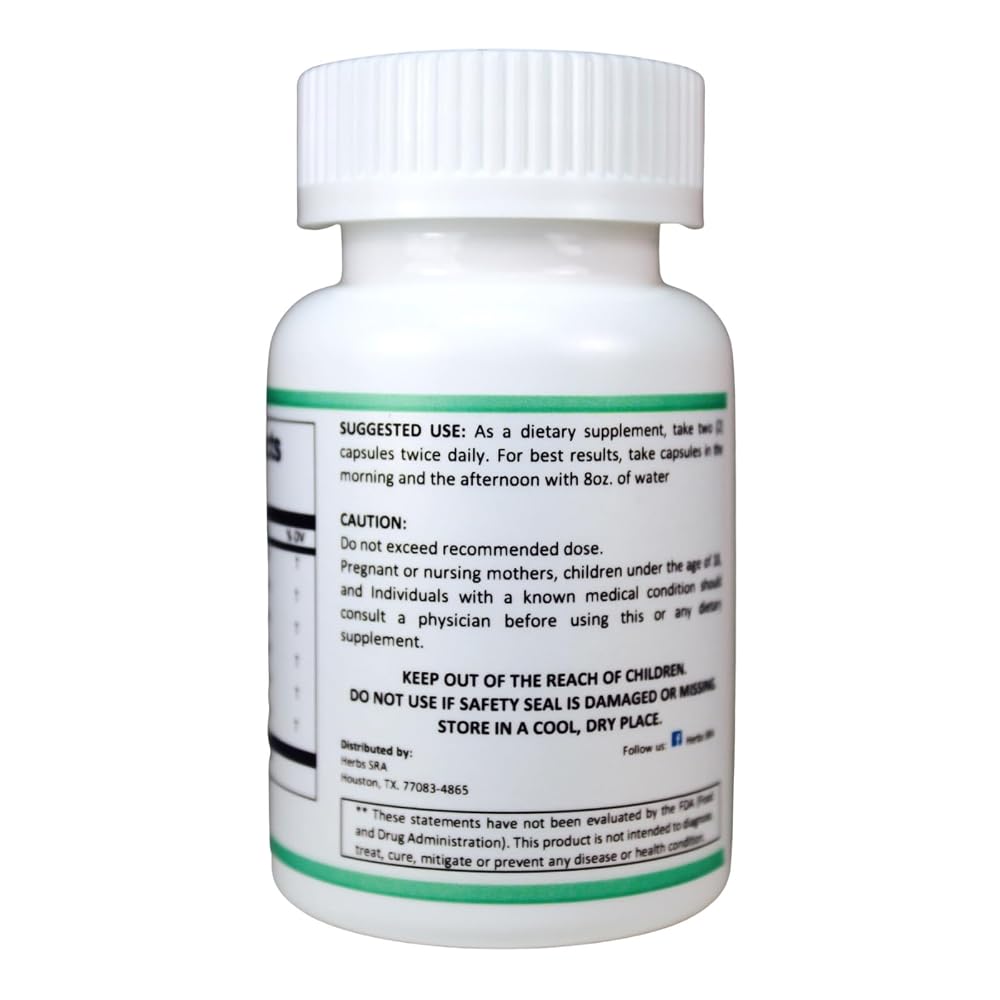 Herbs SRA ImmuneBalance Immune Support Supplement - 120 Vegetarian Capsules - image 3