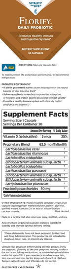 Satnkemi Melaleuca Florify Daily Probiotic - 30 Capsules - image 2