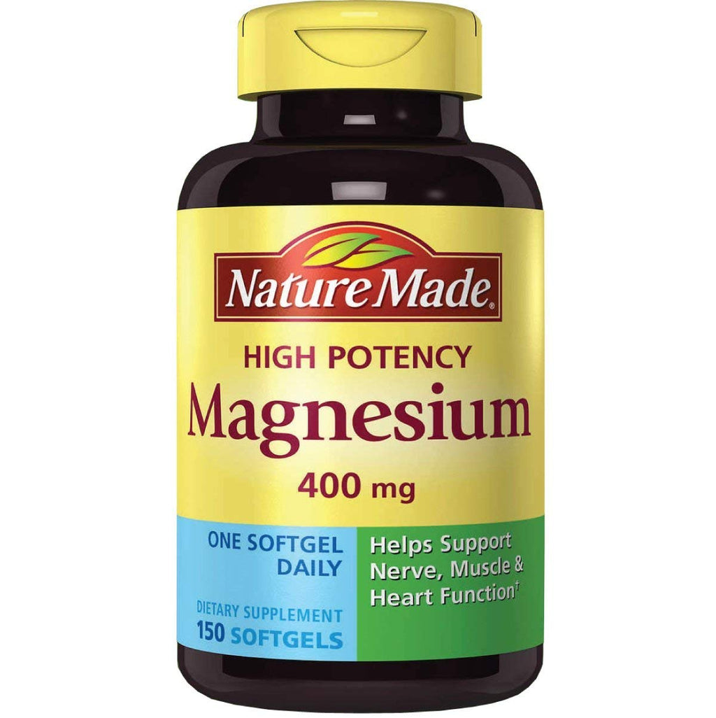 Nature Made Extra Strength Magnesium 400 mg - 150 Softgels