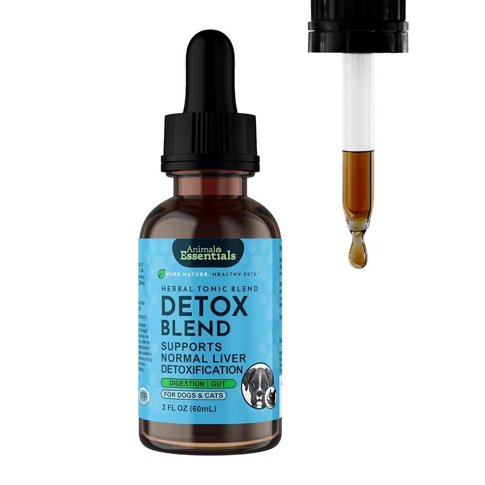Animal Essentials Detox Blend Liver Support for Dogs & Cats - 2 fl oz