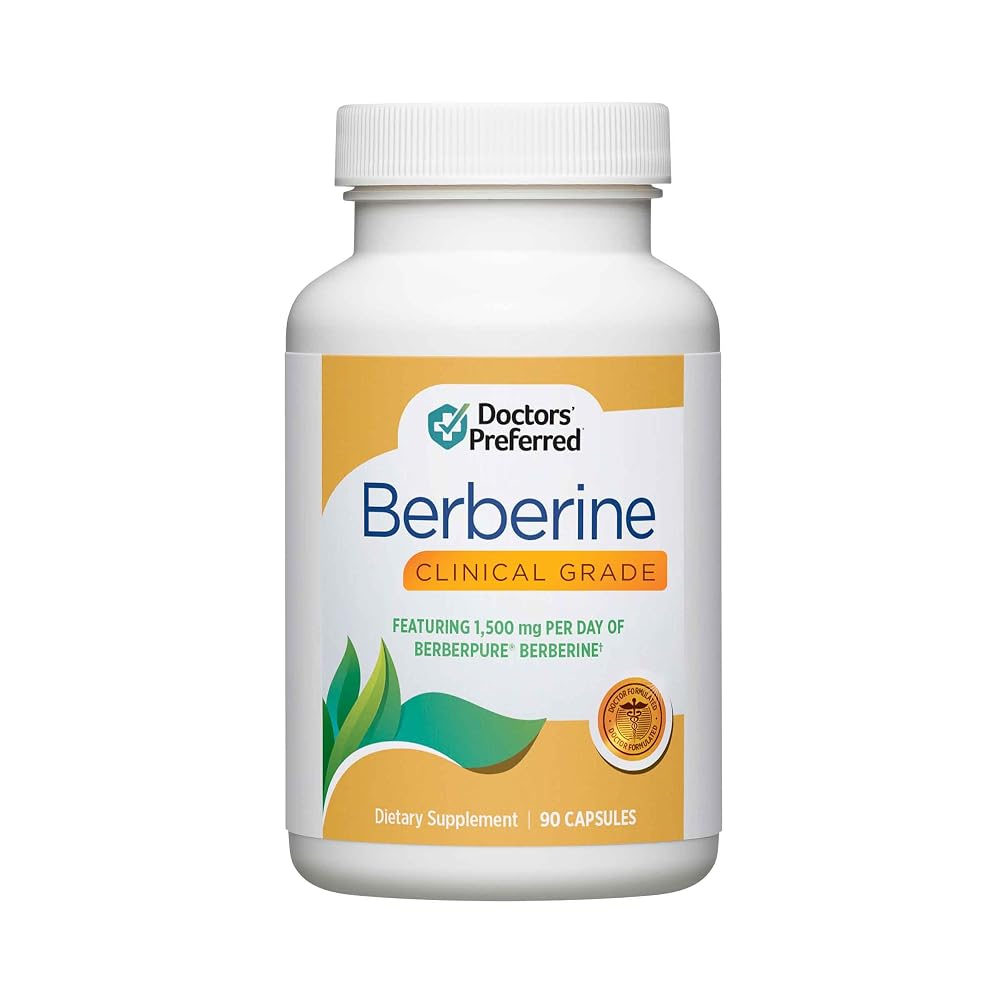 DOCTORS' PREFERRED Berberine Clinical Grade Supplement - Doctor
