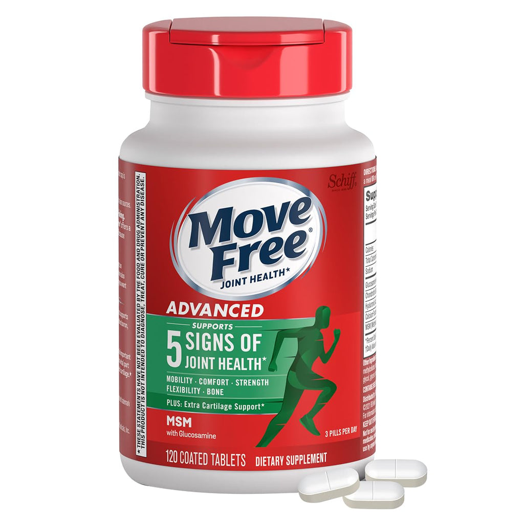 Move Free Advanced Glucosamine Chondroitin MSM - 120 Tablets