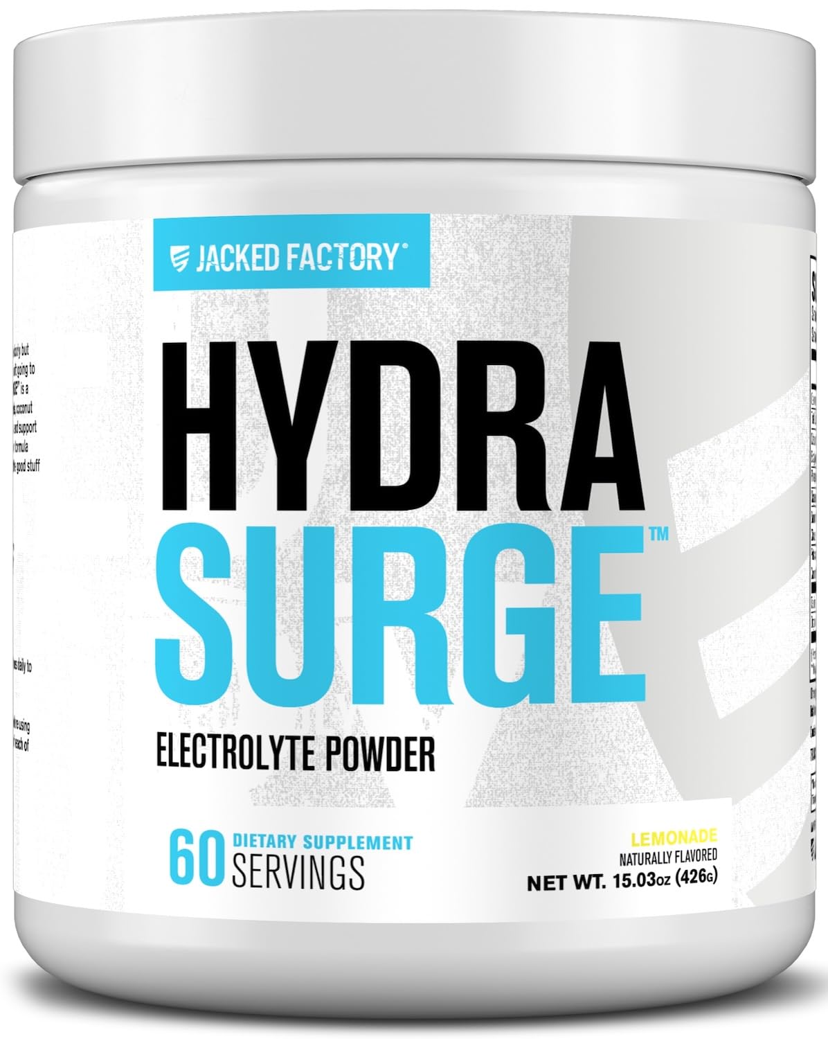 Jacked Factory HYDRASURGE Electrolyte Powder - Hydration Supplement