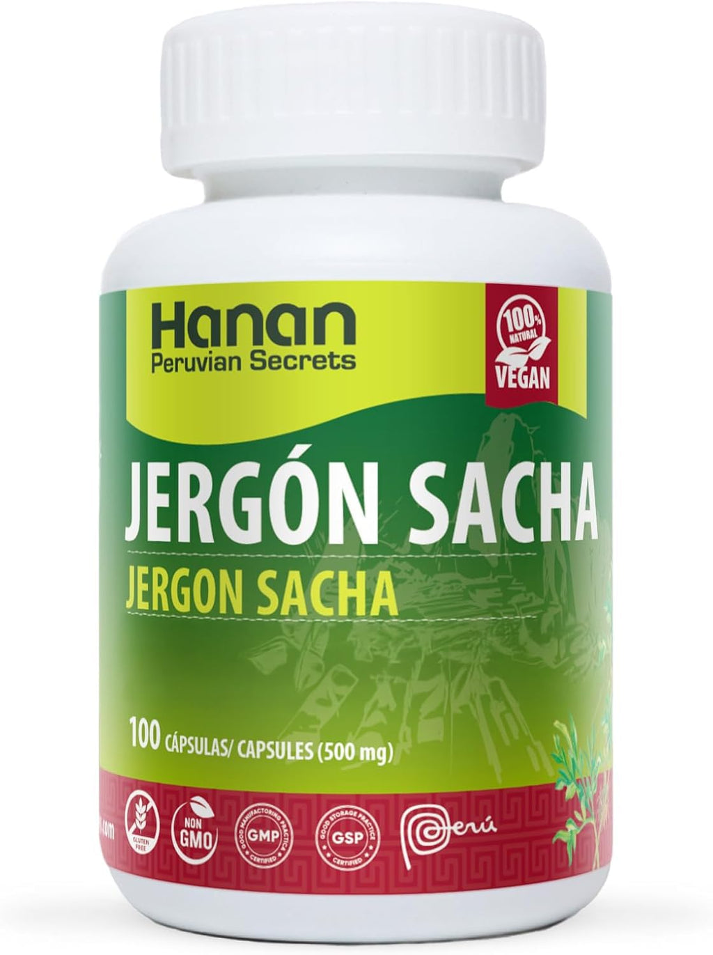 Hanan Jergon Sacha Immune Support - 200 Capsules