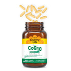 Country Life CoQ10 100 mg Vegan Capsules - 60 Count - image 3
