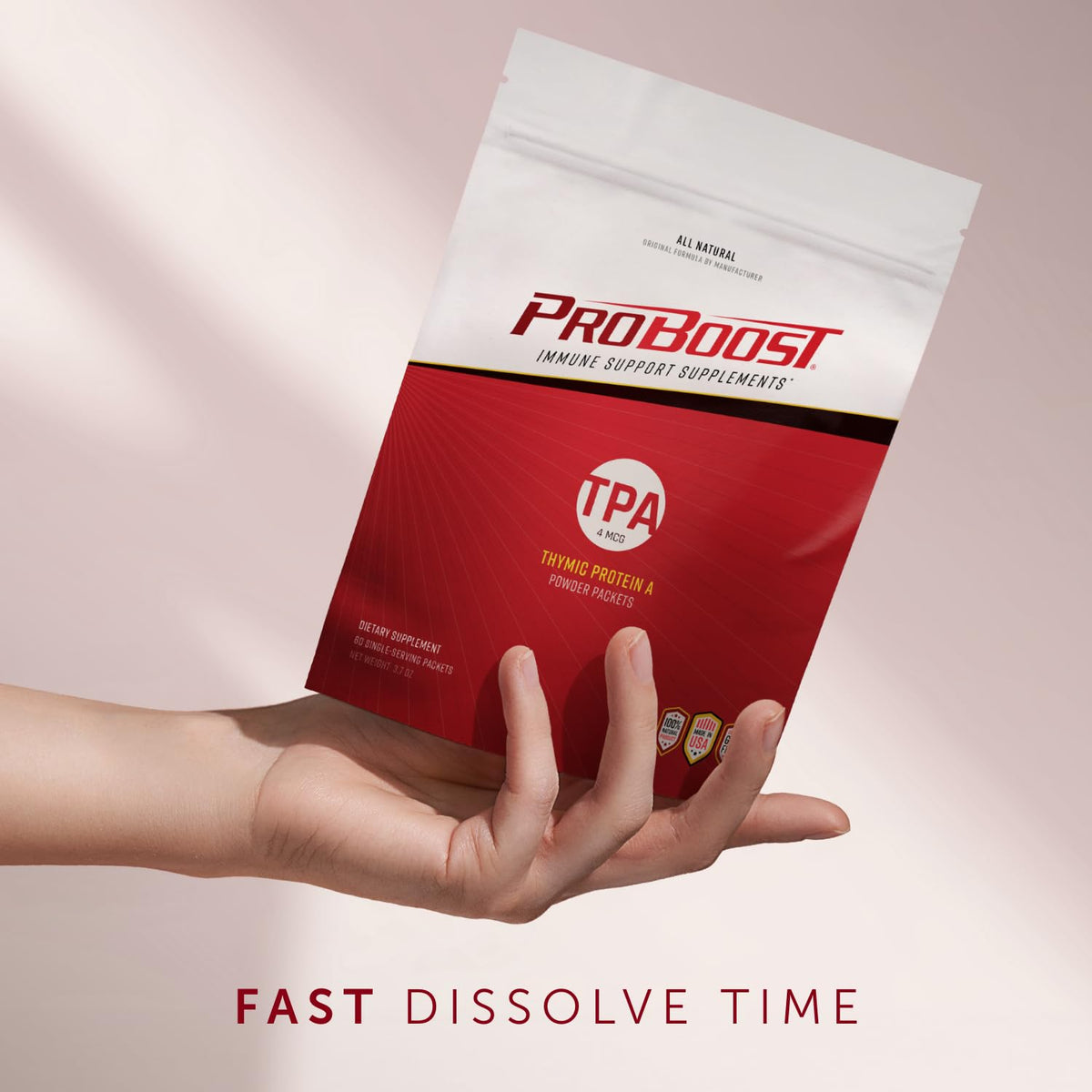 ProBoost Thymic Protein A (TPA) Immune Support Powder - 60 Packets - image 6