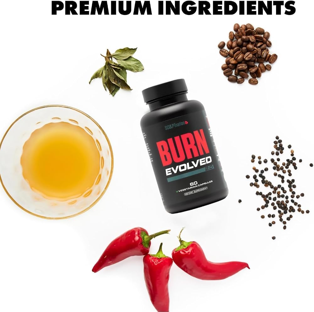 Sculpt Nation Burn Day for Men Metabolism Booster - 120 Capsules - image 4