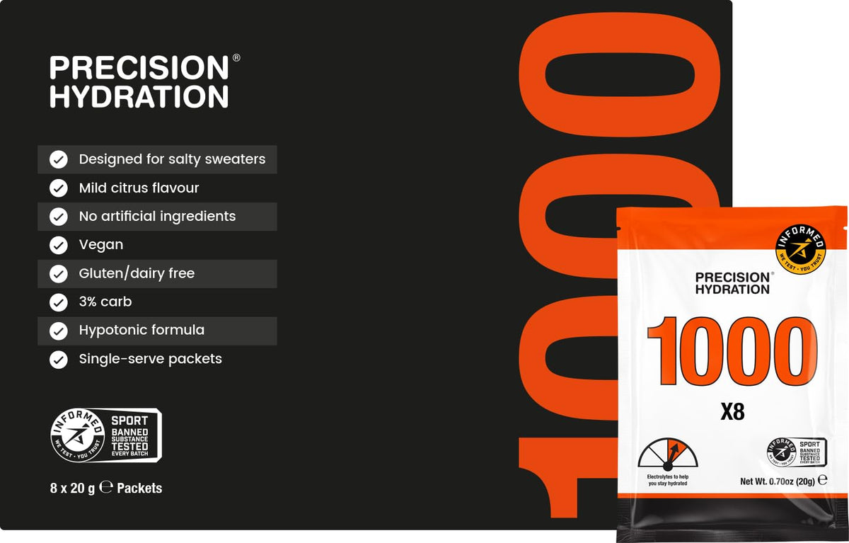 Precision Hydration Electrolyte Powder - No Artificial Ingredients