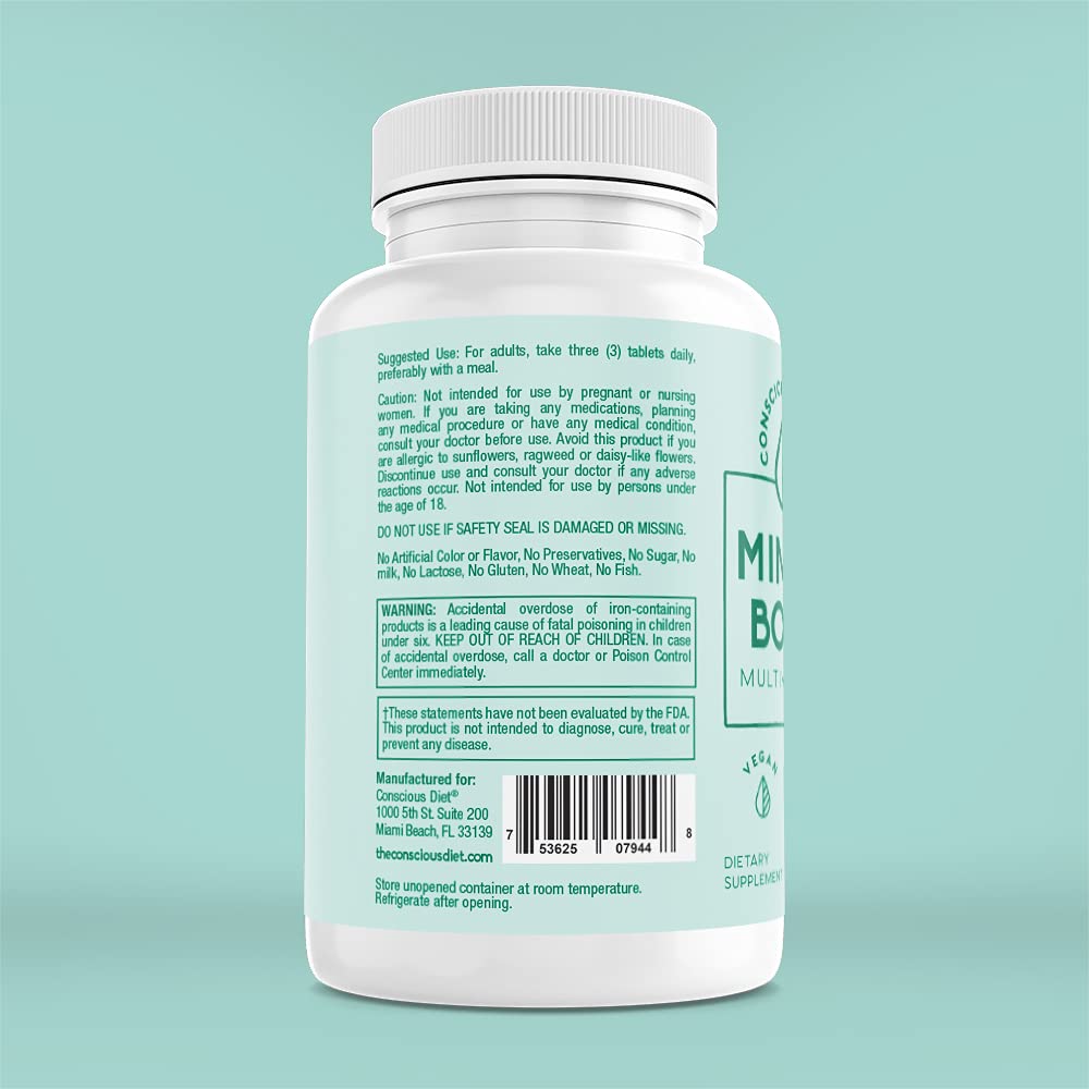 Conscious Diet Mind and Body Multivitamin - 90 Tablets - image 4