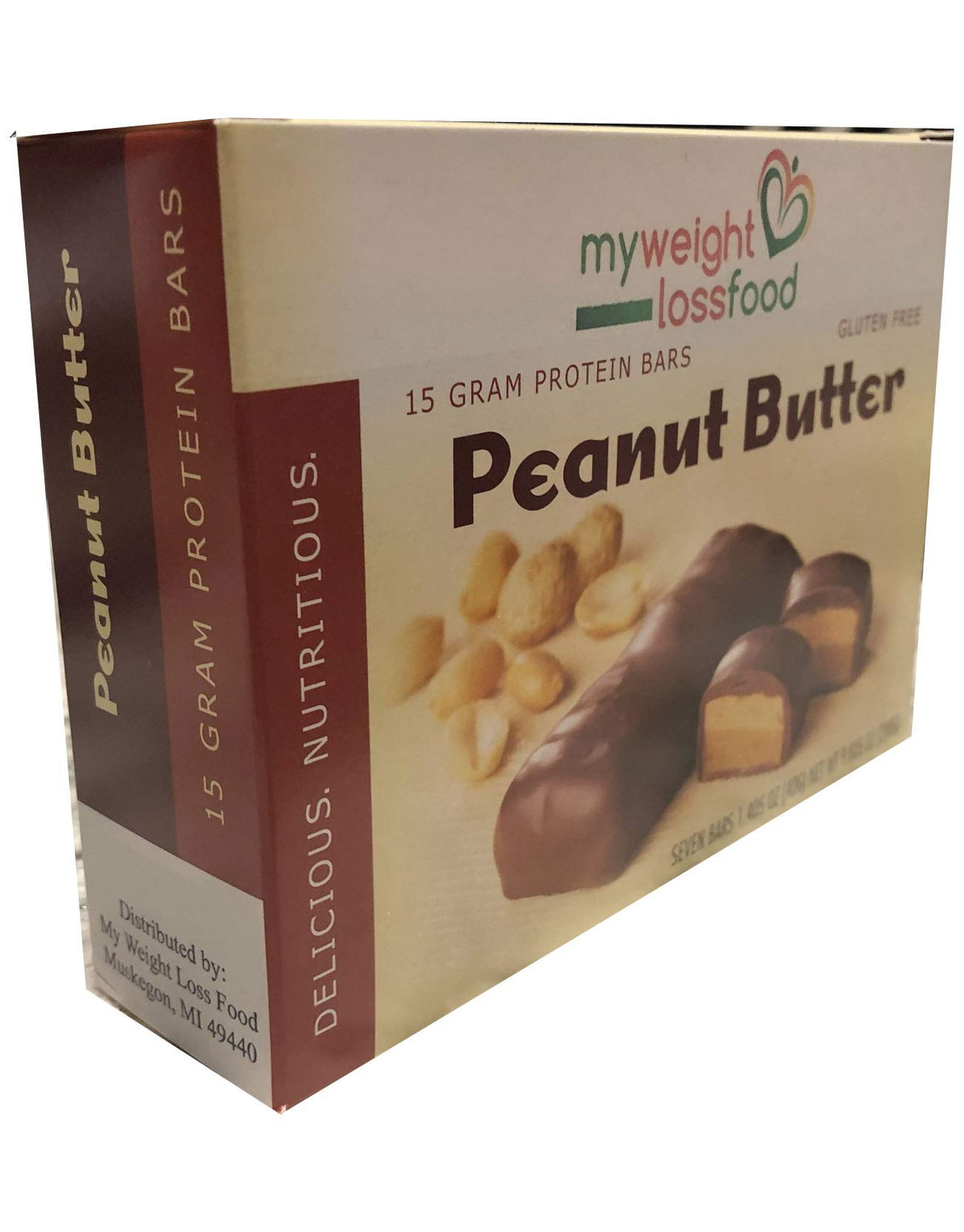 My Weight Loss Food Peanut Butter High Protein Bars - 9.84 oz - image 2