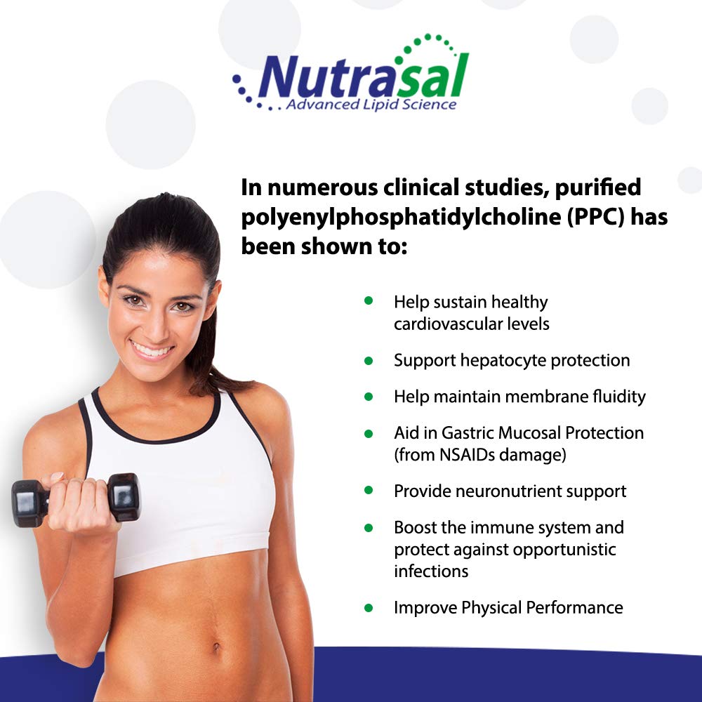 Nutrasal PhosChol PPC Polyenyl Phosphatidylcholine Choline Supplement - 16 Fl Oz - image 5