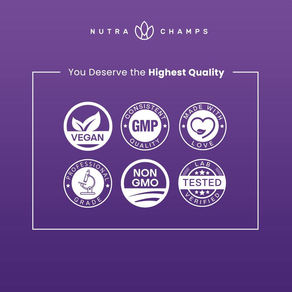 NutraChamps Melatonin Gummies for Adults Extra Strength