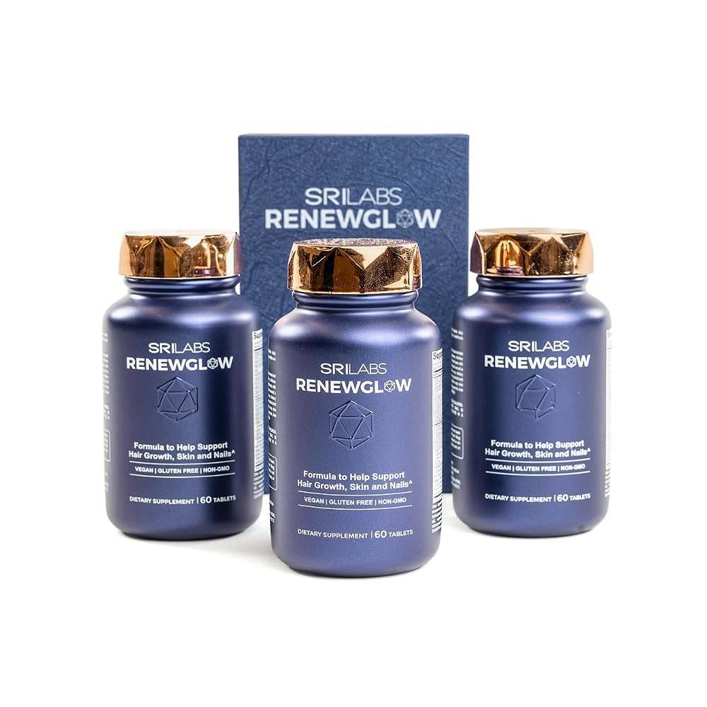 Skin Research Institute Renewglow Biotin 5000mcg Hair Growth - image 3