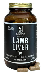 Narrow Way Nutrition Lamb Liver Capsules - 180 Count