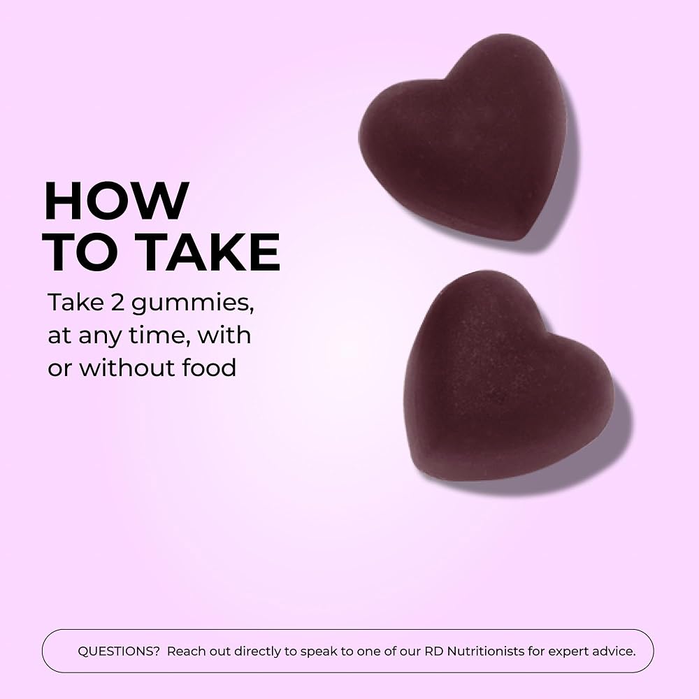 HUM Calm Ashwagandha Gummies with L-Theanine, Mixed Berry - 60 Gummies - image 6