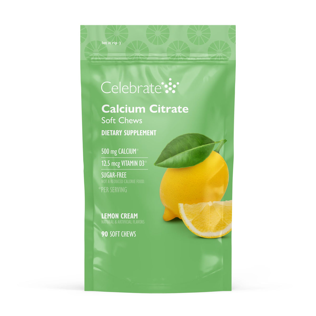 Celebrate Vitamins Bariatric 500mg Calcium Citrate Soft Chews