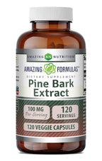 Amazing Nutrition Pine Bark Extract 100 mg - 120 Vegetarian Capsules