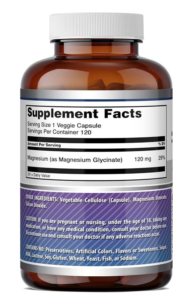 Amazing Formulas Magnesium Glycinate Dietary Supplement