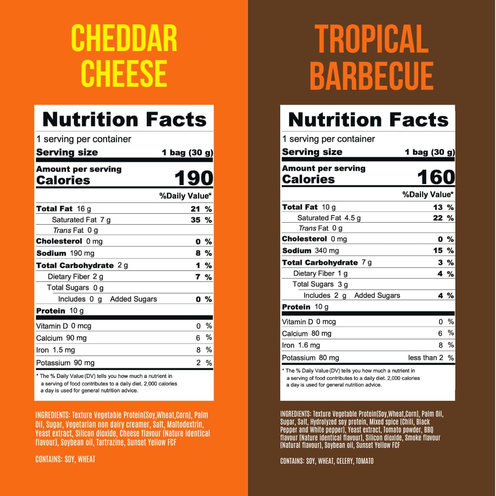 Goodness Plant Crunchy Protein Chips Sample Pack - 4.2 oz - image 4