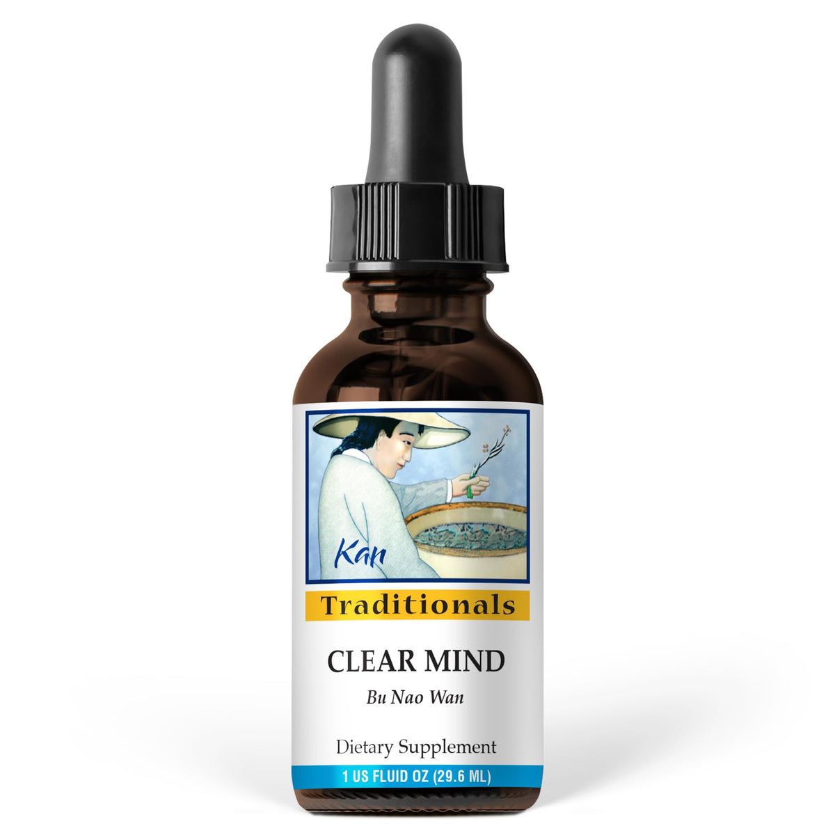 Kan Herbs Clear Mind Formula Liquid Extract - 1 fl oz