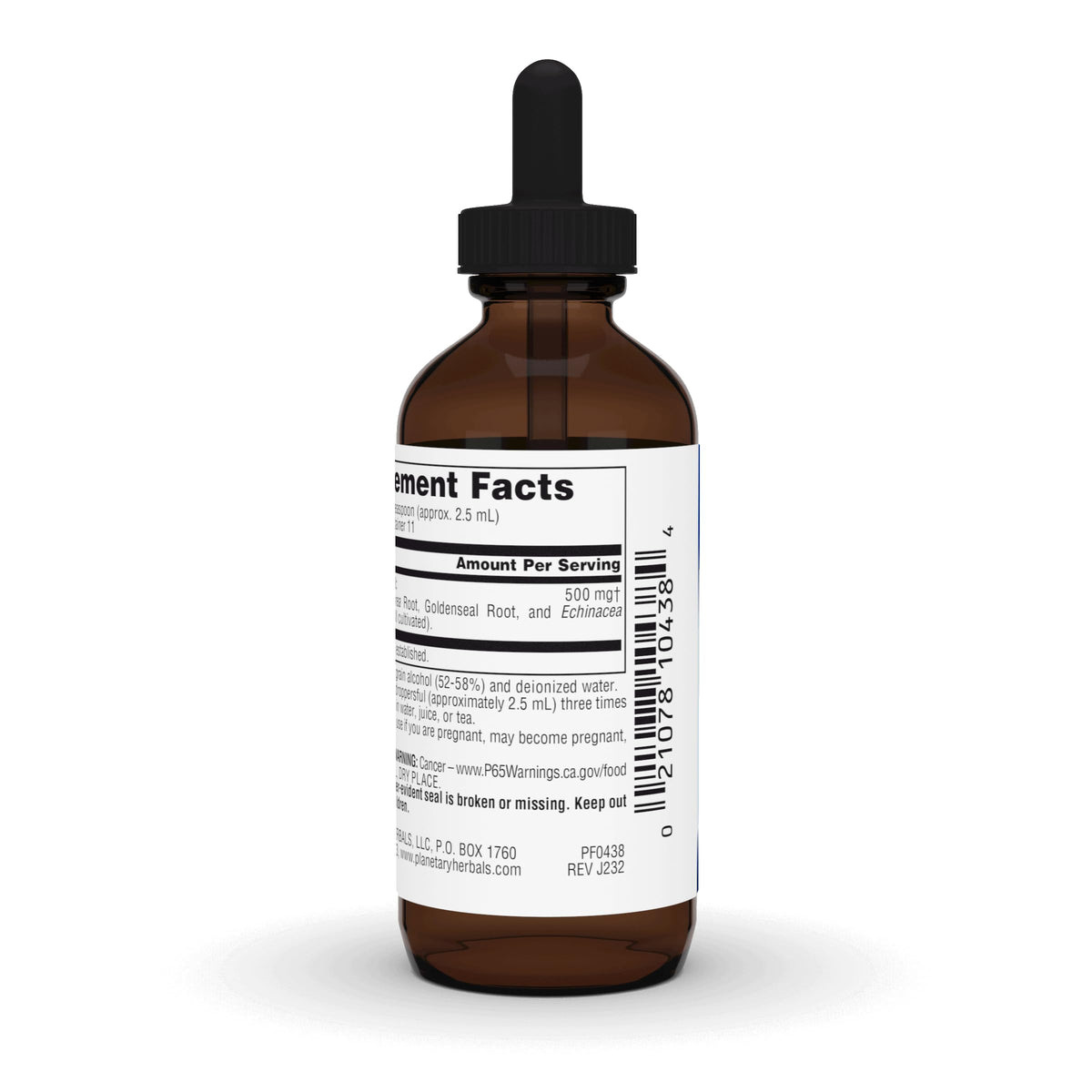 Planetary Herbals Echinacea-Goldenseal Liquid Extract - 1 Fl Oz - image 4