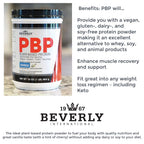 Beverly International PBP Plant Based Protein Vanilla - 15 Servings - image 4