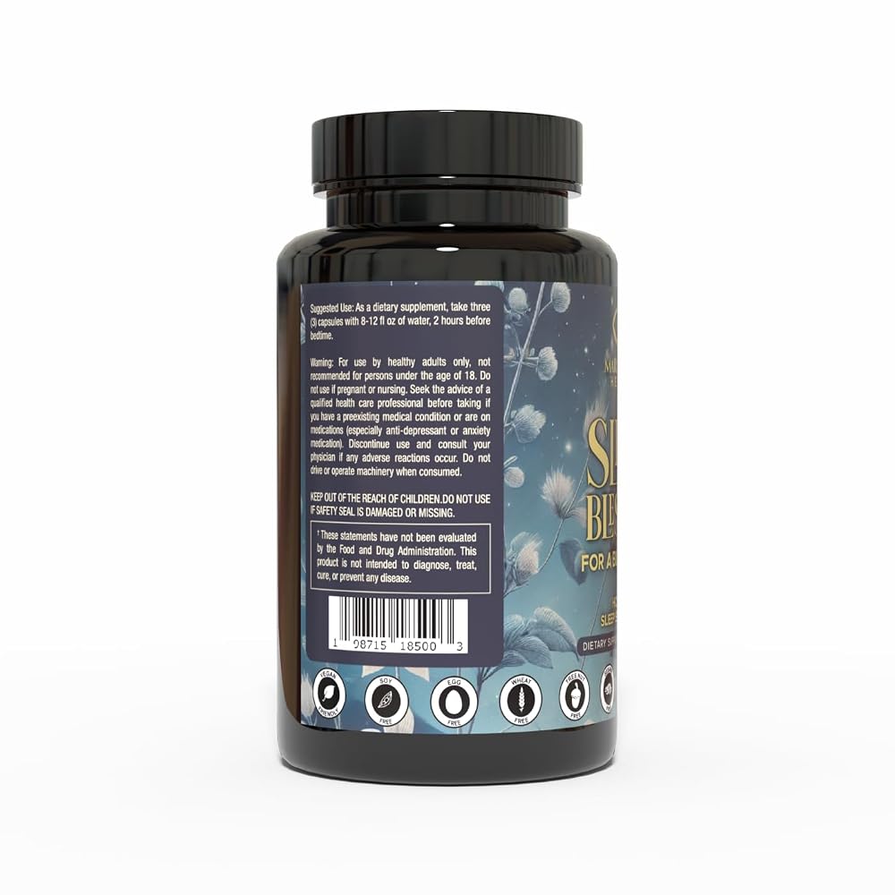 Maranatha Health Sleep Blessed Sleep Aid Formula - 90 Capsules - image 2