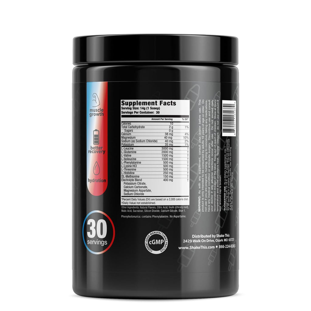 ES FIT Amino - Pre and Post Workout with Electrolytes - BCAAs
