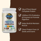 Garden of Life Organic Protein Shake Powder Chocolate - 1.2 lb - image 5