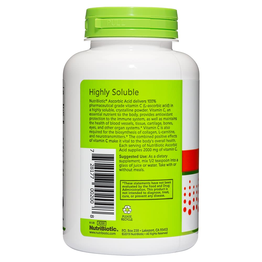 NutriBiotic Ascorbic Acid Vitamin C Powder