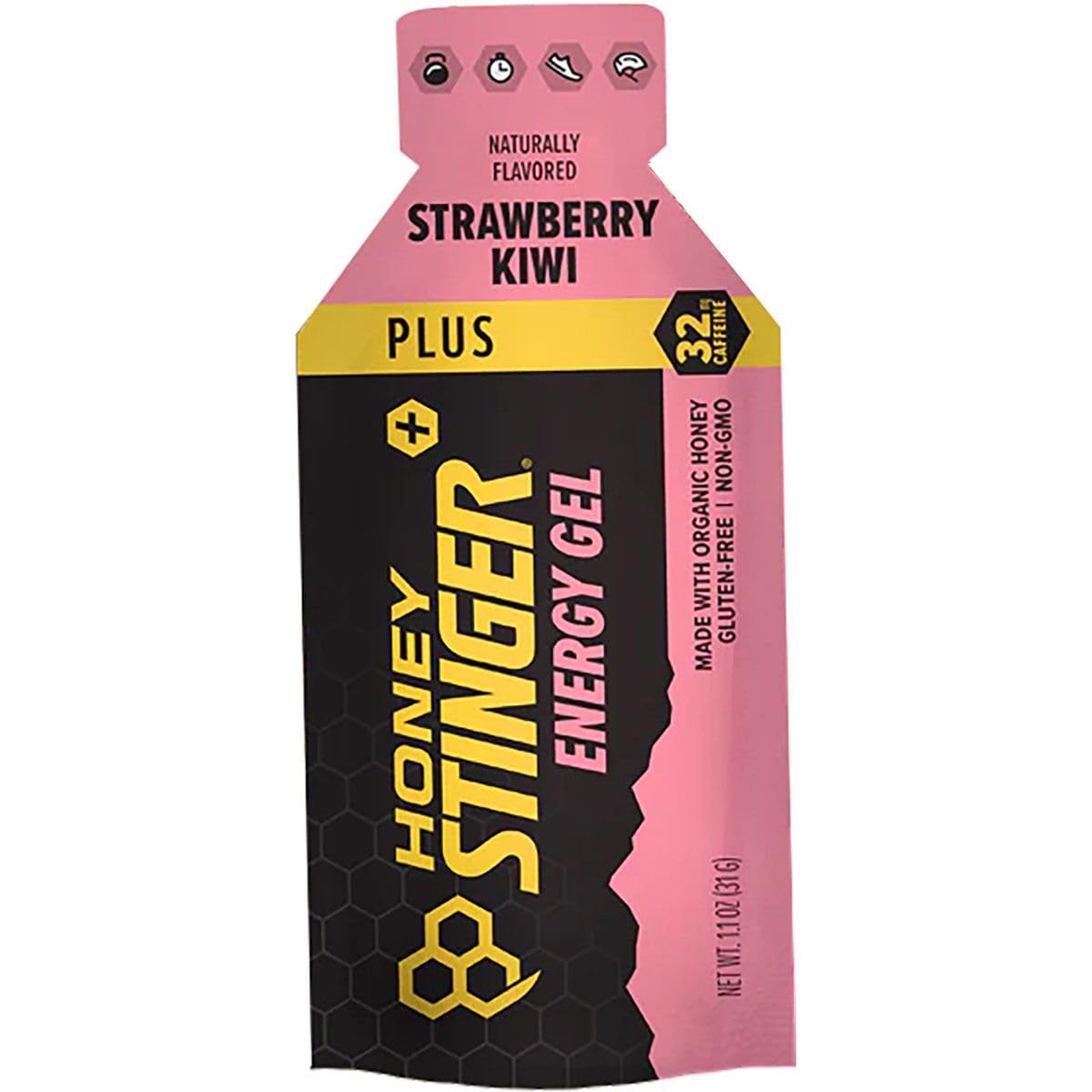 Honey Stinger Strawberry Kiwi Energy Gel - Pack of 24