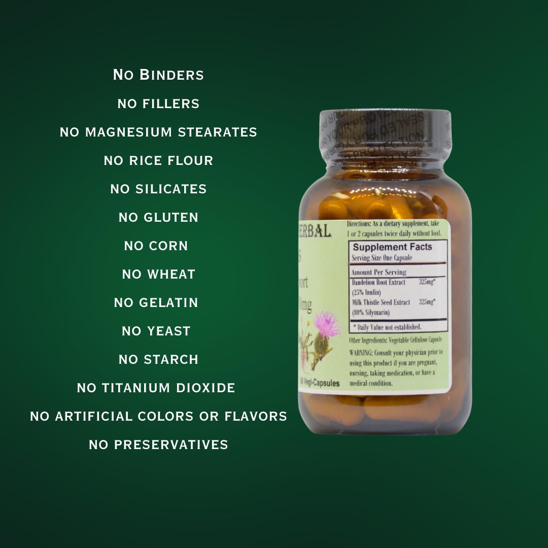 Barlowe's Herbal Elixirs Liver Support Formula - 60 Capsules - image 4