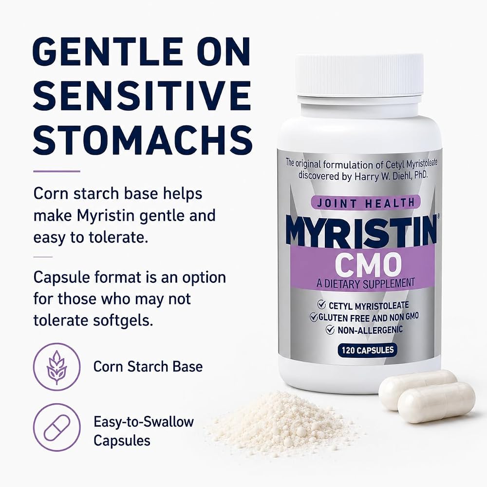 Myristin Cetyl Myristoleate (CMO) Capsules - 60 Capsules - image 5