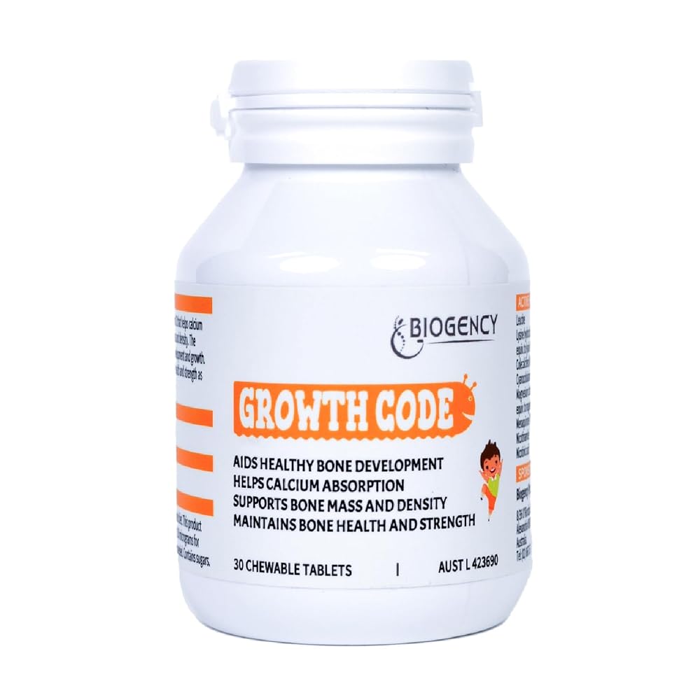 Biogency Growth Code Natural Growth Supplement for Children - 2 Pack
