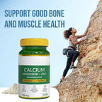 Naturals Calcium Magnesium & Zinc Tablets with Vitamin D3 & K2 - 60 Tablets - image 4