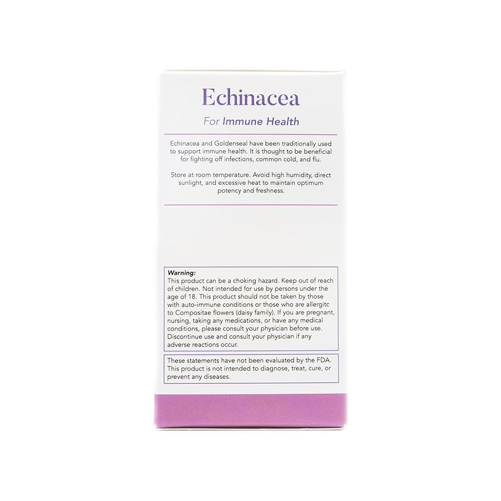 GSL Echinacea with Goldenseal Immune Support - 60 Tablets - image 5