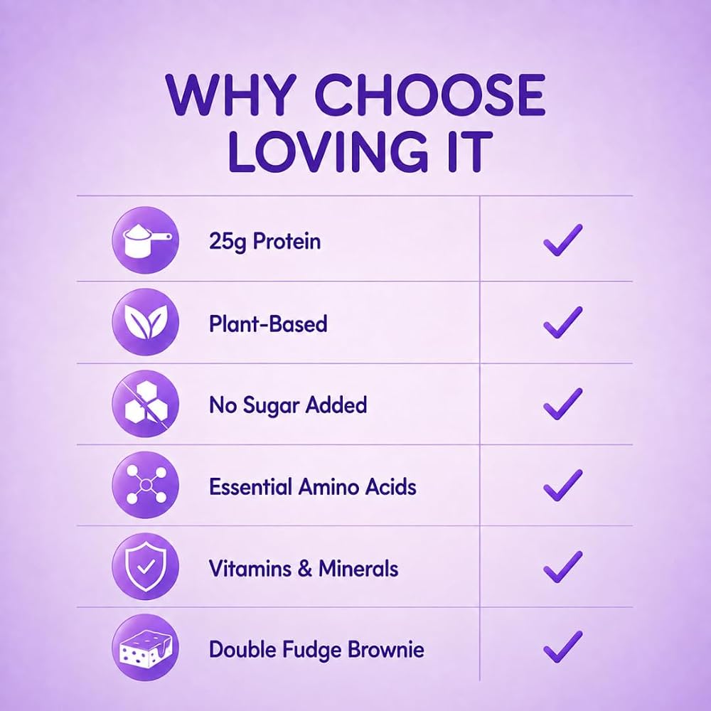 Loving It Bárbara de Regil Plant Based Protein Double Fudge Brownie - image 5