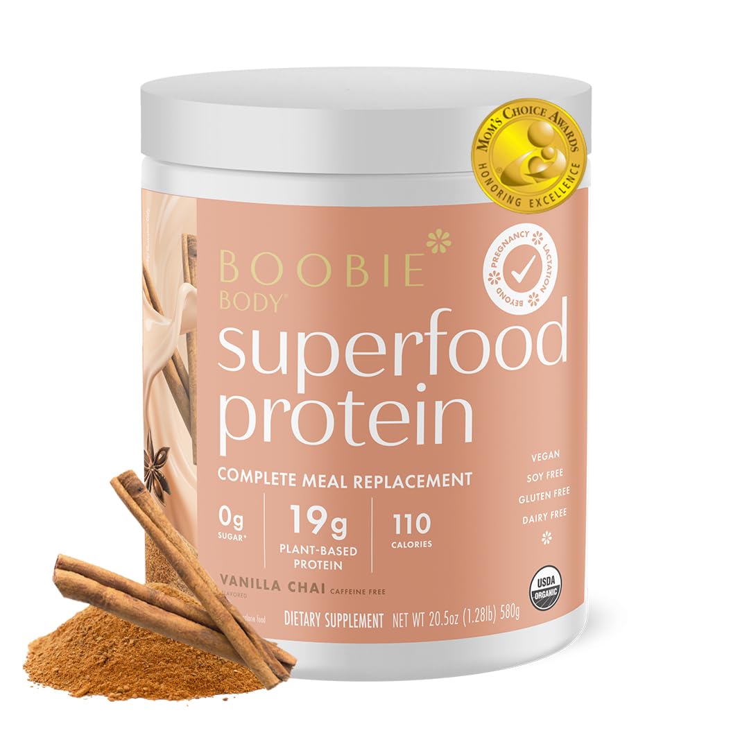 Boobie Brands Pregnancy & Postpartum Protein Shake Vanilla Chai - 20 Servings