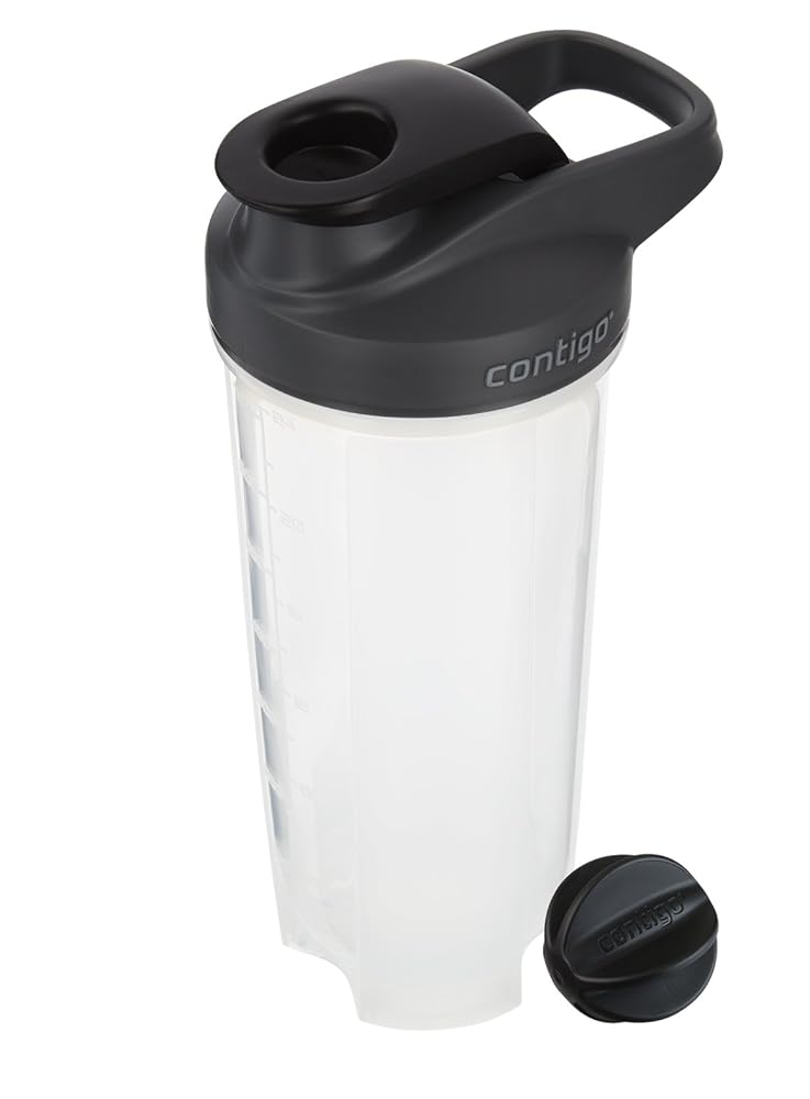 Contigo Shake & Go Fit Snap Lid Shaker Bottle, 28 oz, Black - image 5