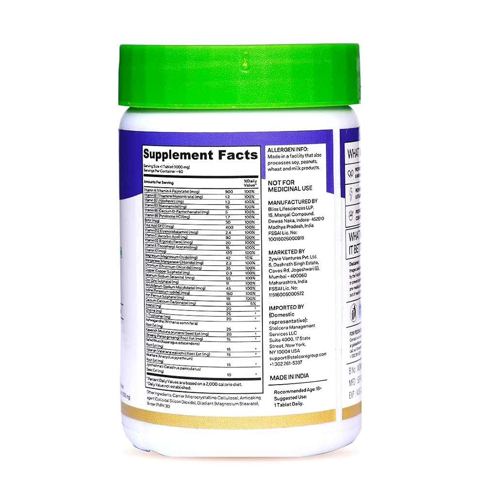 OZIVA Daily Men's Multivitamin for Energy & Immunity - 60 Tablets - image 8