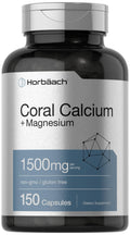 Horbäach Coral Calcium 1500mg Capsules - 150 Count